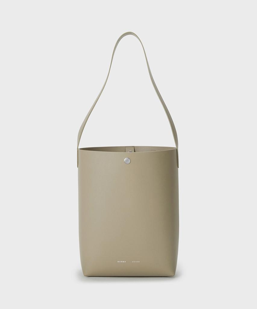 Herma Large Cabas Shoulder Bag Ecru