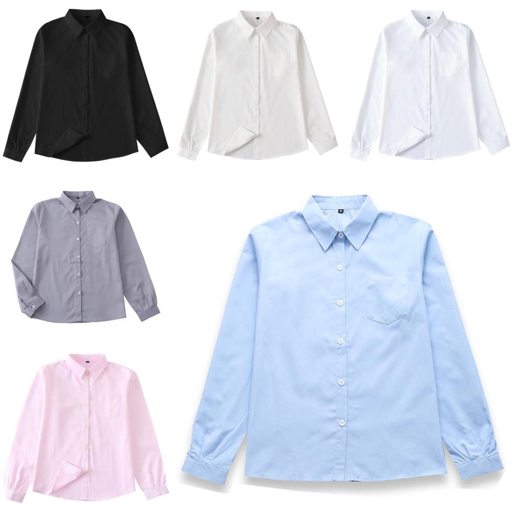 Girl School Uniform Shirt With Pure Cotton And Polyester Blend For Casual Wear