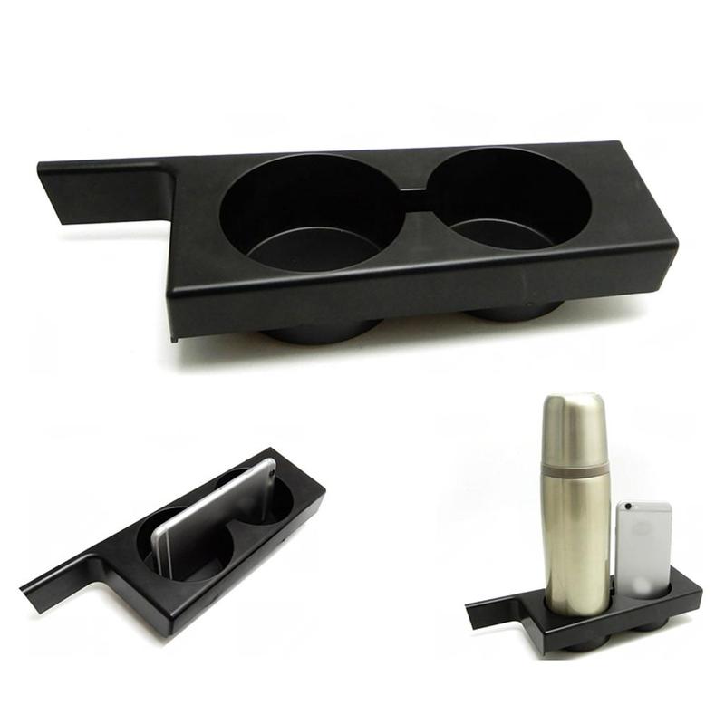 Car Console Mount Dual Cup Holder Drink Bottle for BMW 528i 525i 530i 540i