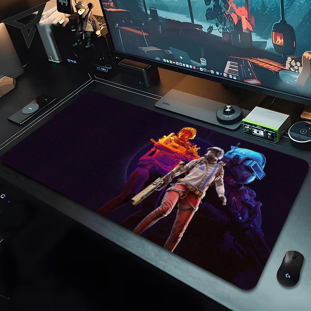 Игровой коврик для мыши A-ARC Raiders 80x40 см XL с оверлоком Простота Офисный коврик для компьютерного стола Стол Клавиатура Большой коврик для мыши