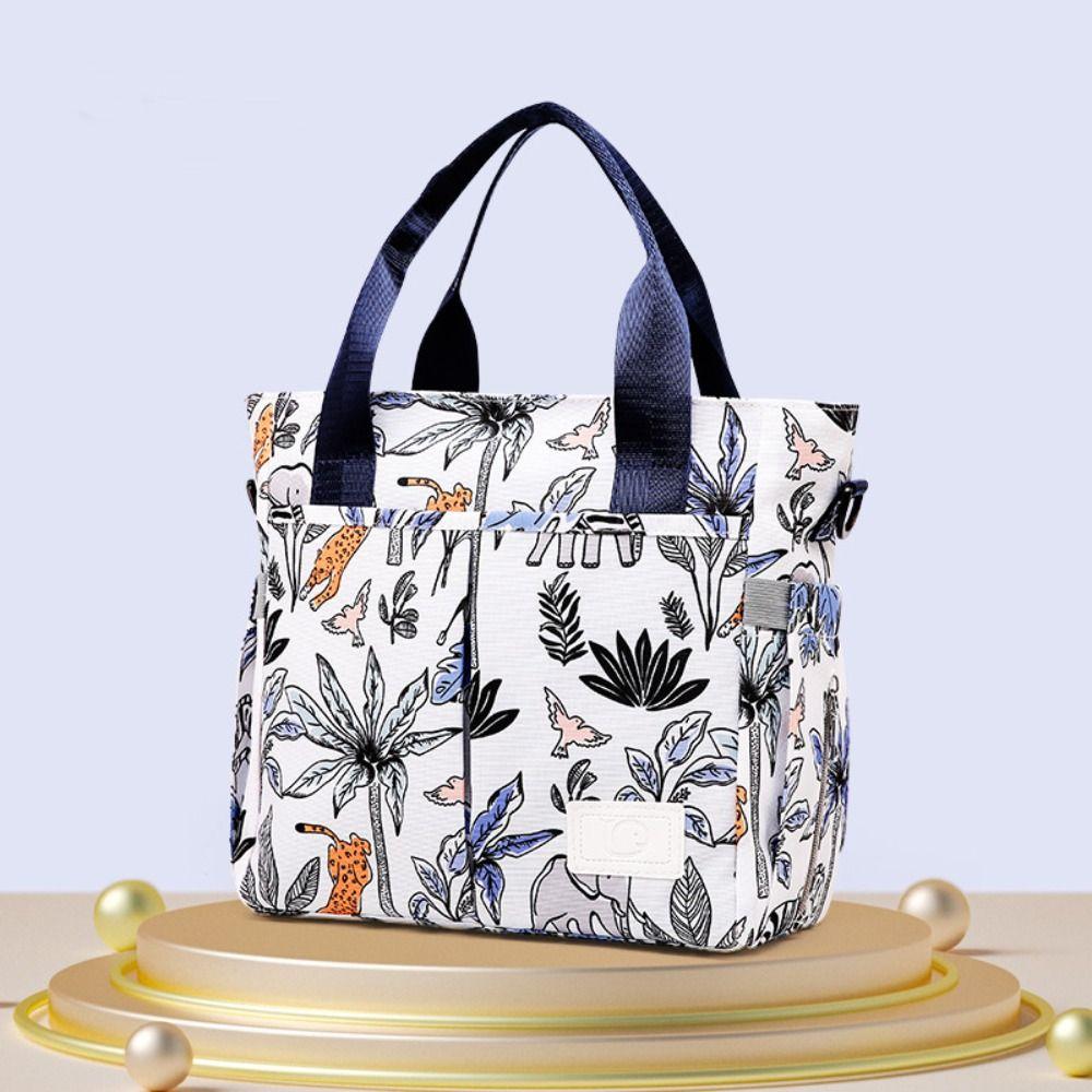 Waterproof Baby Diaper Bag Printing Baby Care Bag Food Hand Bag Mommy Handbag  Outdoor