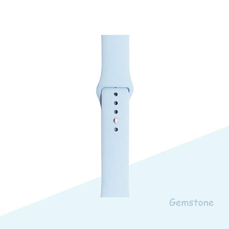 Силиконовый ремешок для браслета Apple Watch 44 мм 40 мм 38 мм 42 мм ремешок для часов Apple Watch Band Correa для Iwatch Series7 6 Se 5 4 3