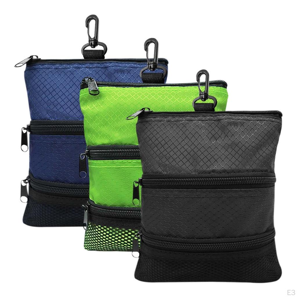 Compact Golf Ball Holder with Tees Organizer - Golfing Essential