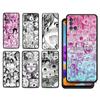 Мода для девочек с аниме для Samsung Galaxy A32 4G A12 A51 A72 A02s A21s A71 A52 A41 A31 A13 A52s 5G A53 A23 A33 A73, чехол для телефона