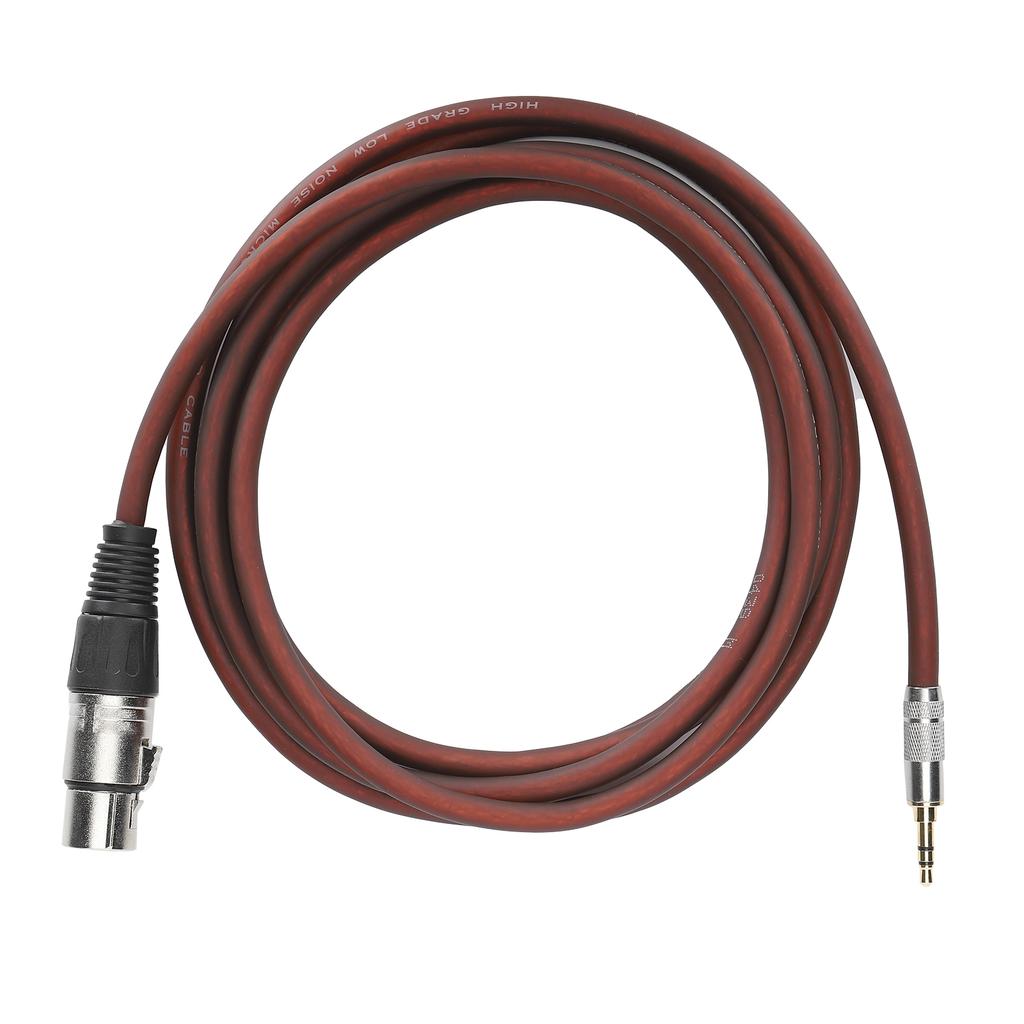 JORINDO XLR Female to 3.5mm Jack Balanced Signal Cable XLR to 1 8 Inch Microphone CableJD6020