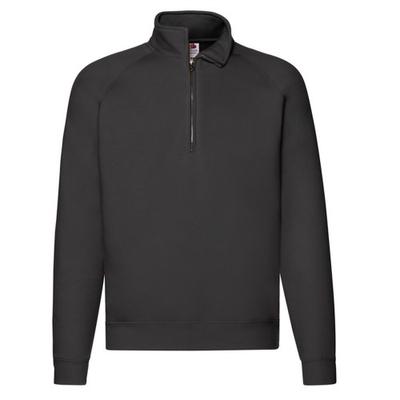 Мужская толстовка Fruit of the Loom Premium с молнией на воротнике