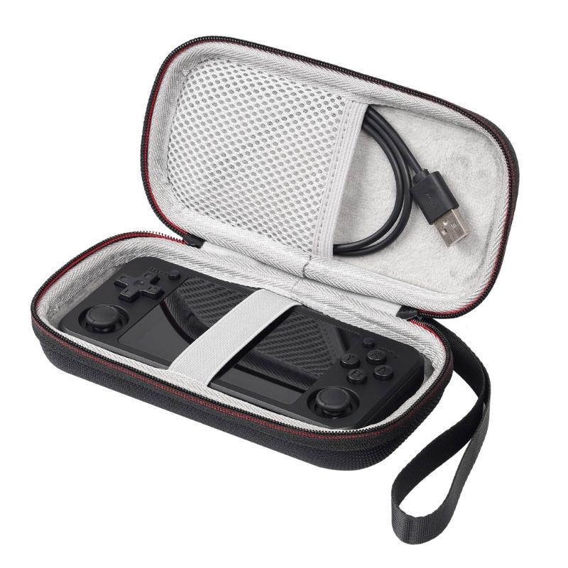 Сумка для хранения игровой консоли, устойчивая к царапинам, для RG351P RG 351P, защитный чехол, дорожный чехол со шнурком и карманом