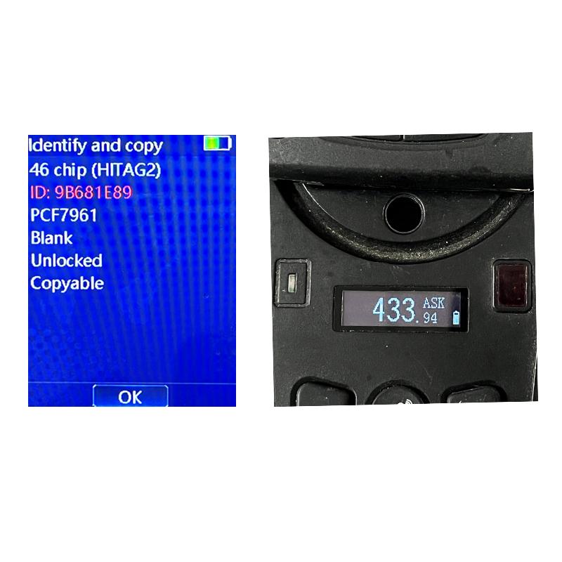 CN009003 Original CE0536 434Mhz ASK Flip Key For P-eugeot 307 407 308 607 For Citroen C2C3 C4 C5 C6 C8 2006-2010 Remote 2 Button