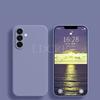 Чехол для Samsung Galaxy A17 Жидкий силиконовый чехол Чехол для Galaxy A17 Обычный резиновый чехол-защита для телефона из ТПУ Чехол для Samsung Galaxy A17