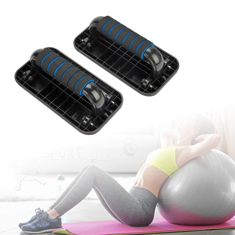 Pushes up Bar Stands Abdominal Core Workout Roller Abdominal Muscle Trainer Fitness Equipment for Effective Core Workout