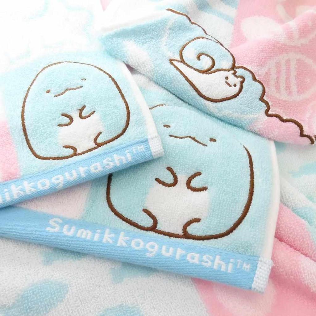 Marushin Face Towel Sumikko Gurashi Chambre Tokage Cotton Antibacterial and Deodorizing Treatment 6575032800