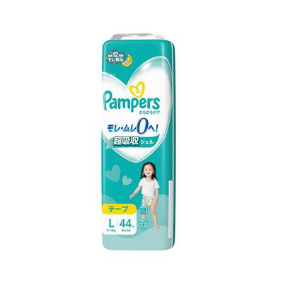 P&G P&G Japan Подгузники Pampers Soft Care L (лента) 44 шт. в упаковке