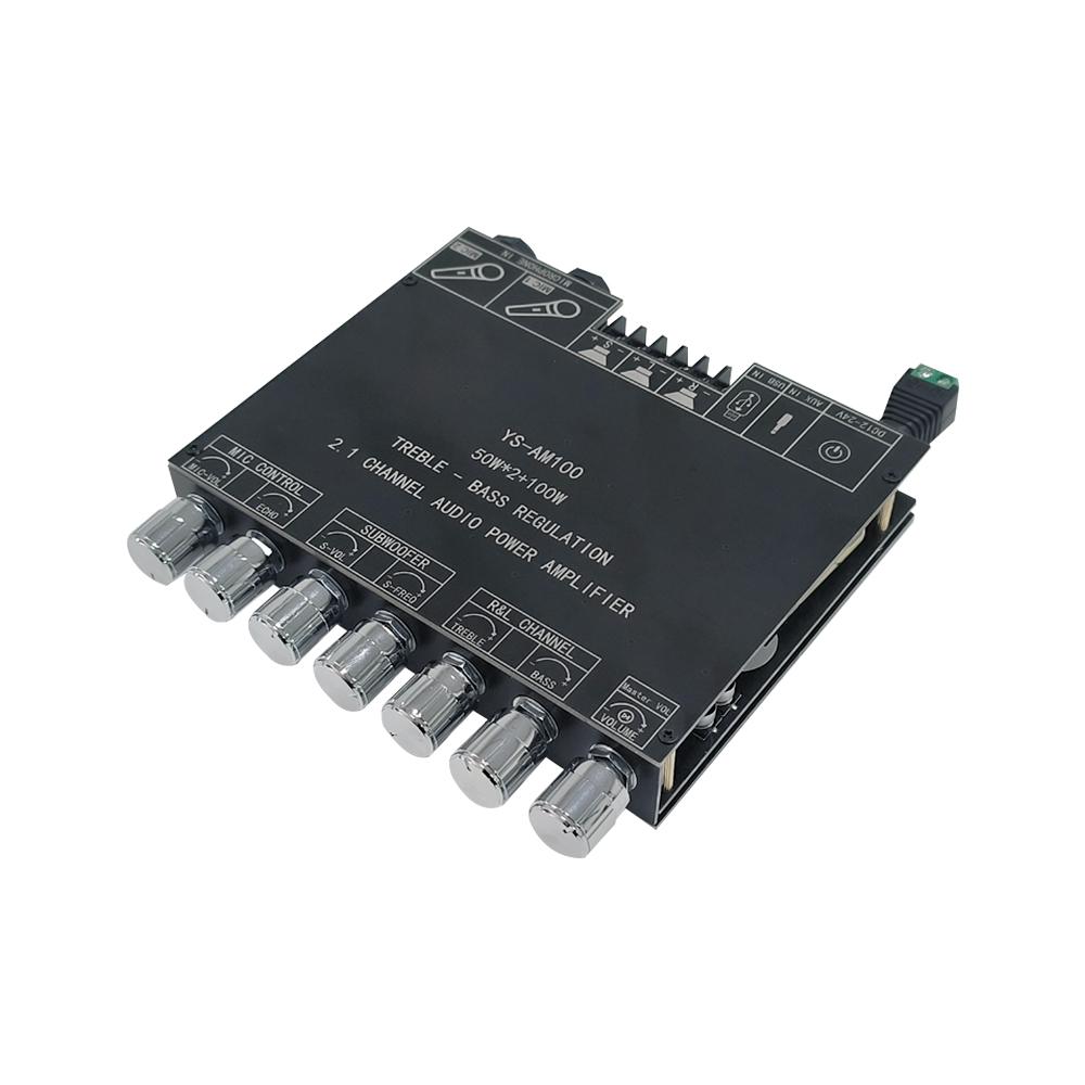 2.1 Channel Digital Amplifier Board Module High and Low Subwoofer Support 5.1 Connection Input U disk USB Sound Card Playback