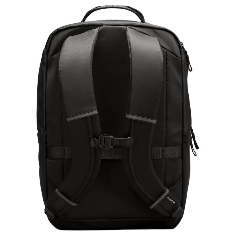 Lululemon Универсальный городской рюкзак с двойной молнией, 22 л, унисекс, черный LU9CANS-0001