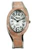 [Rapole] Wristwatch Oval Bangle Watch Modified Type Rapole Watch 288327 Women's Pink