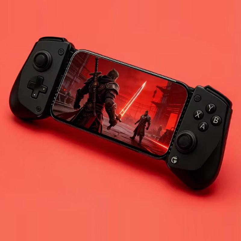 X5L Type-C Растягивающийся Контроллер для Мобильных Игр Джойстик на Эффекте Холла Нулевая Задержка Проводной Геймпад для Android iPhone 15+ Облачный Гейминг 5