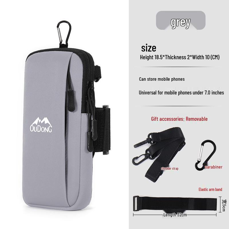 Спортивный фитнес-браслет: Многофункциональная сумка-чехол на руку и запястье для мобильного телефона для бега и активного отдыха