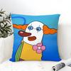 Cartoon funny beach Bikini Bottom Pillow Case linen pillow case sofa home decor cushion cover cushion cove