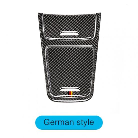 Углеродное волокно для Mercedes Benz W176 A Class CLA GLA Центральная консоль Ящик для хранения Панель Отделка Крышка Наклейка Интерьер автомобиля