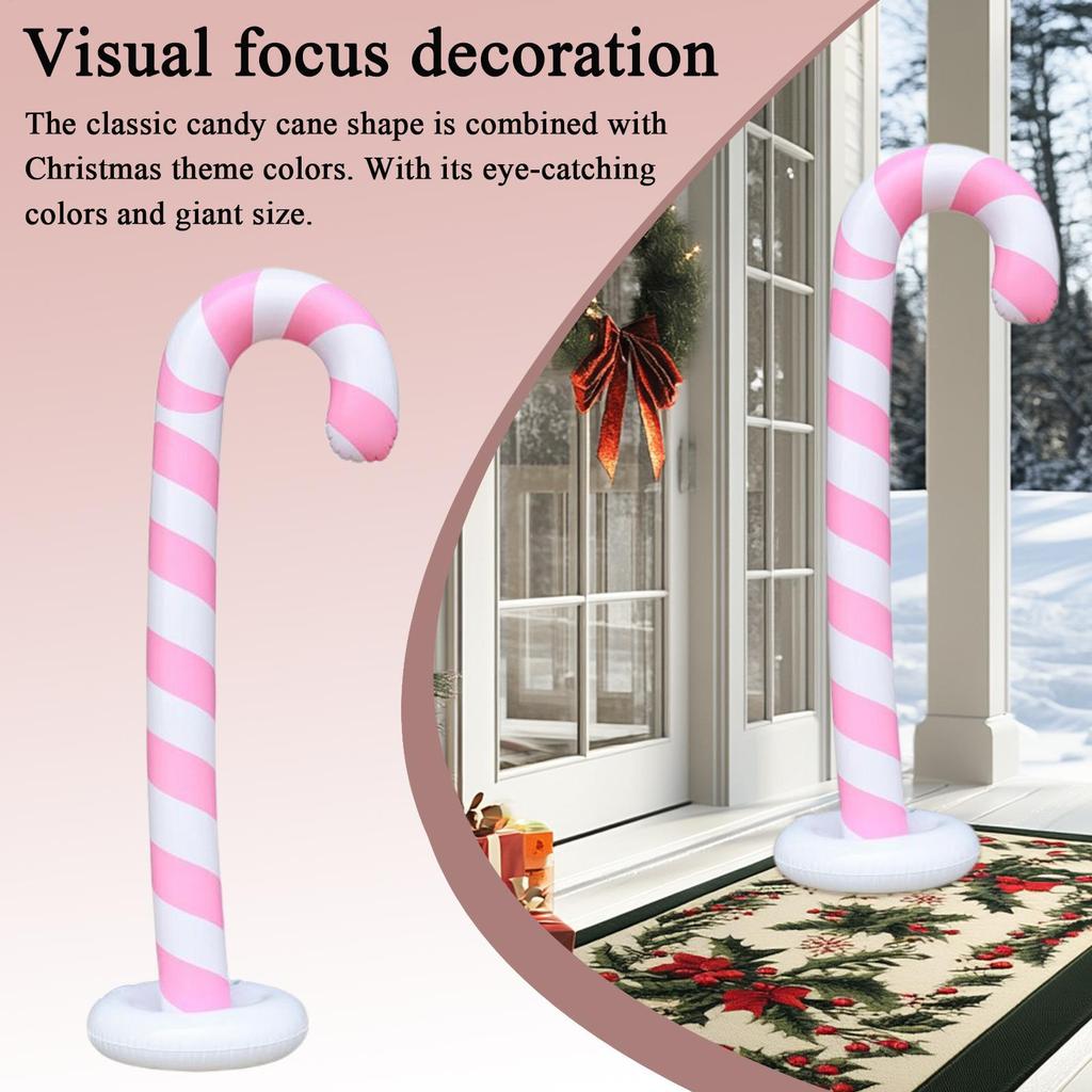 Надувные уличные украшения 57 дюймов надувные шары большие леденцы воздушные шары надувные для дома газона праздника вечеринки в помещении