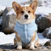 Warm Dog Down Jacket Thickened Comfortable Winter Cotton Coat Adjustable Cold Protection Windproof Dog Jacket Small Medium Dogs
