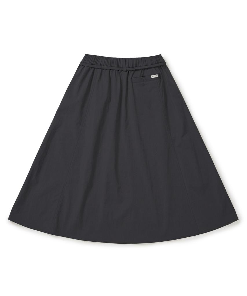 Юбка Snow Peak Apparel Root Flare Long (S26Mwrsk61) Древесный уголь