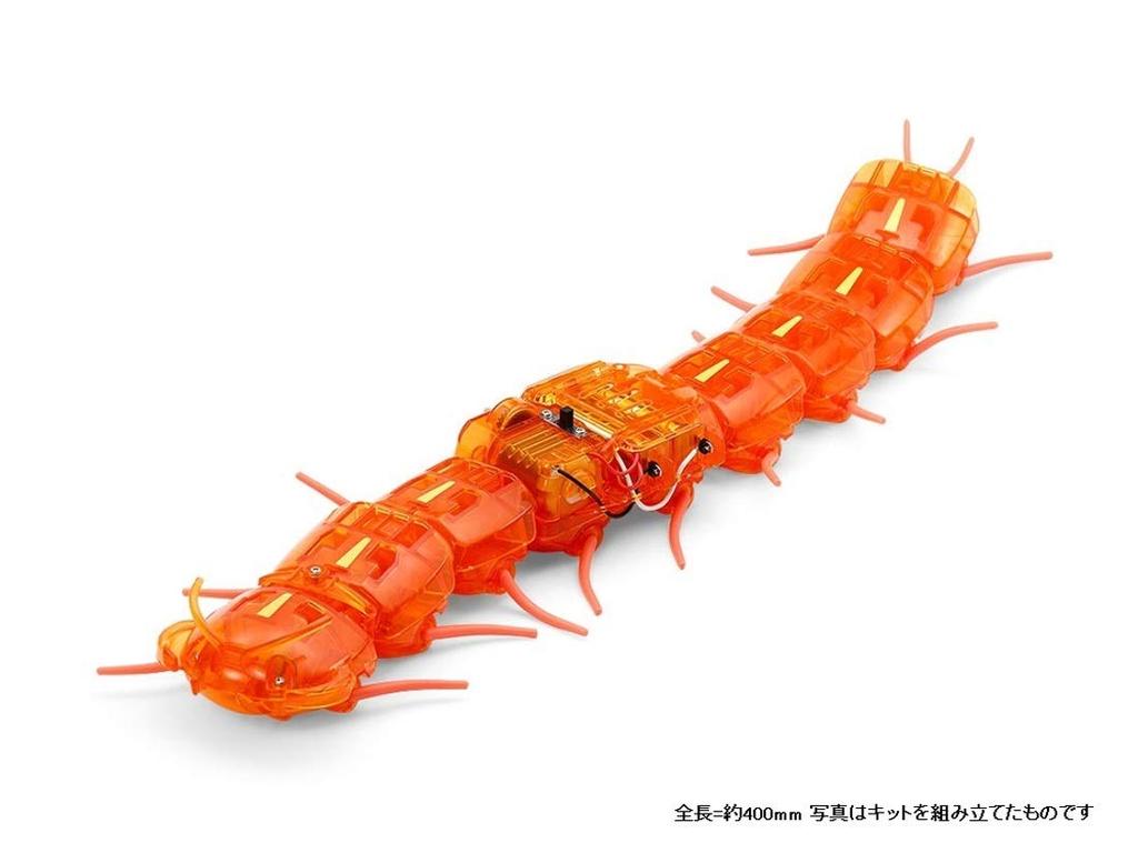 Tamiya Специальный проект серии Fun Craft, продукт «Робот-сотнижка», набор для творчества, прозрачный оранжевый 69928