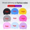 Универсальная водонепроницаемая силиконовая шапочка для плавания без запаха для мужчин, женщин и детей - Высокая эластичность, Идеально подходит для плавания и дайвинга, Возможен индивидуальный логотип.