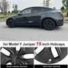 Колпаки на диски 19" матово-черные для Tesla Model Y 2025-2026 (Набор из 4)