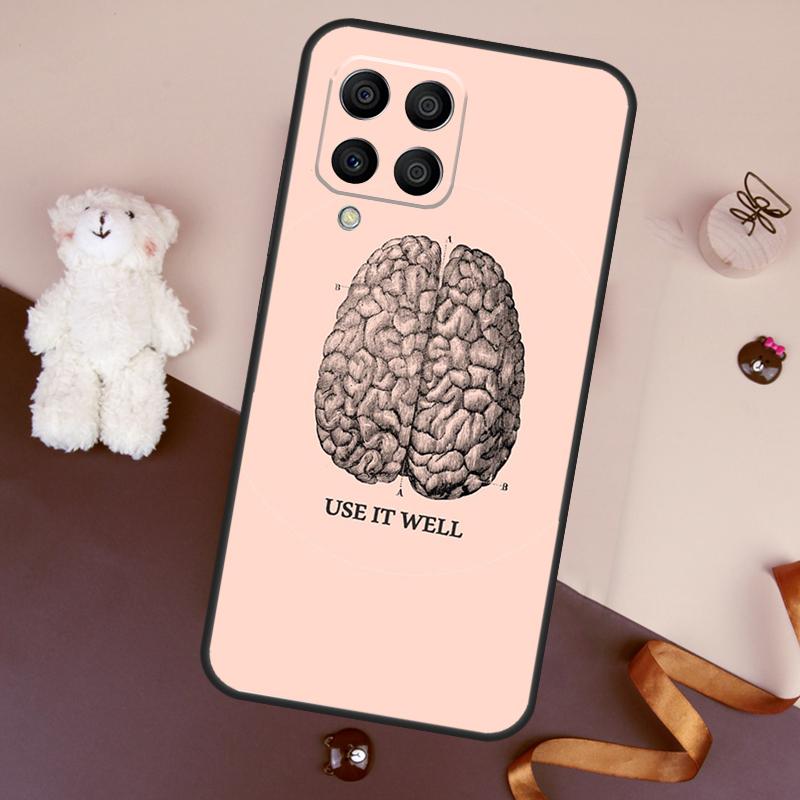 Медицинский Человеческий Орган Мозг Чехол Для Samsung Galaxy M11 M31 M21 M53 M13 M32 M52 M15 M35 M55 M14 M34 M54 M06 M16 M36 M56