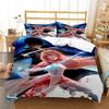 Fashion SAO  Art Print Three Piece Bedding Set Fashion Article Boys Or Adults For Beds Quilt Covers Pillowcases Bedding Set