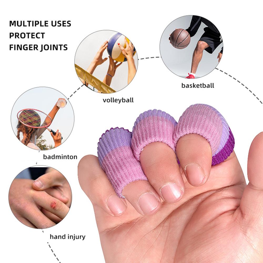 10 Pcs/Kit Finger Brace Splint Thumb Support Protector Sport Elastic Thumb Sleeves Pain Relief Arthritis Trigger Finger