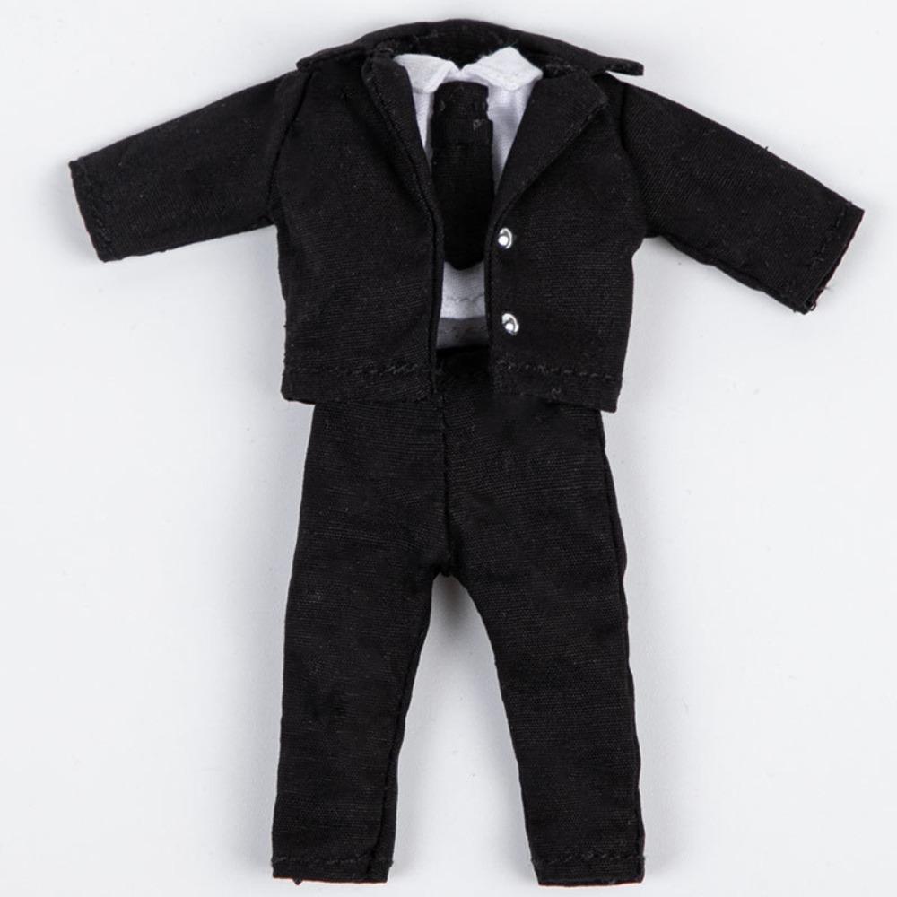 Mini Doll Coat Trousers Cute OB11 Doll Clothes for 1/11 OB11/Obitsu11Dolls/1/12Bjd Dolls