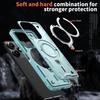 For Xiaomi Poco M6 Pro 5G/Redmi 12 5G (Global) Case Compatible with MagSafe Military Protection PC+TPU Kickstand Phone Cover