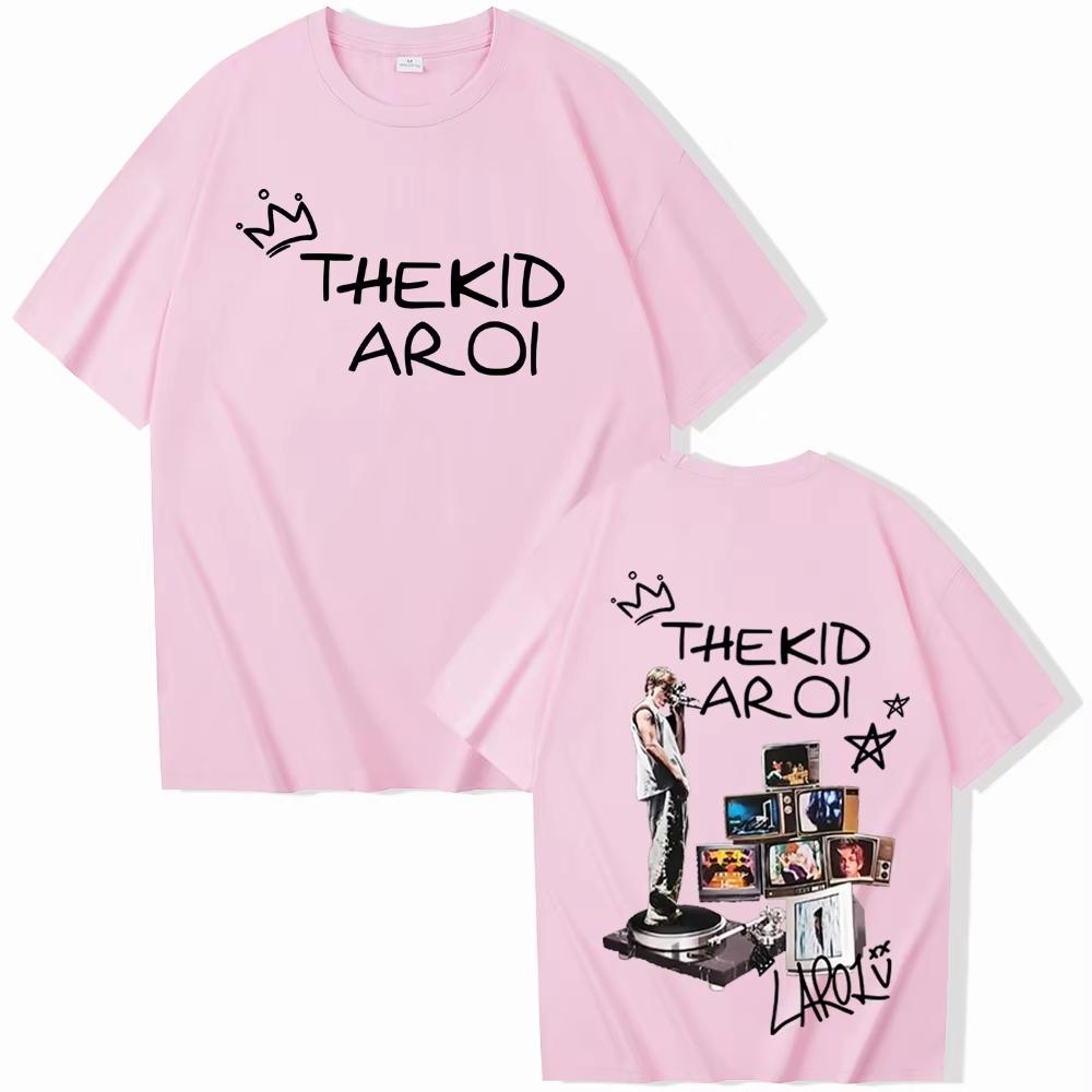 The Kid LAROI The First Time Tour 2026 T-shirt Man Woman Harajuku Short Sleeve O-neck Casual Shirt Gothic Cotton Oversized T-shirts