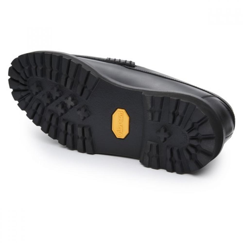 Kumkang Regal 201 Мужские лоферы пенни на подошве Vibram Черный   Коричневый regSlg5026f1