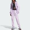 adidas X Stella McCartney Stella McCartney Collaboration Толстовка с молнией во всю длину и монохромным логотипом Женская толстовка с капюшоном фиолетового цвета IJ0580