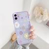 Чехол для телефона с цветами ромашки для iphone 15 11 12 14 13 16 Pro Max 7 8 Plus SE2 для iphone X XR XS Цветочный задний противоударный чехол