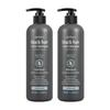 Abka Perfume Black Hair Color Grey Shampoo с ароматом белого мускуса, 500 мл, 2 шт.