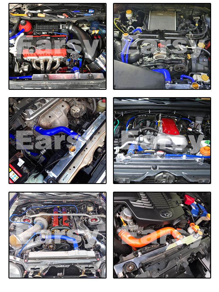 Подходит для моделей Subaru Forester 08-19 2.0/2.5 Полноалюминиевый увеличенный радиатор