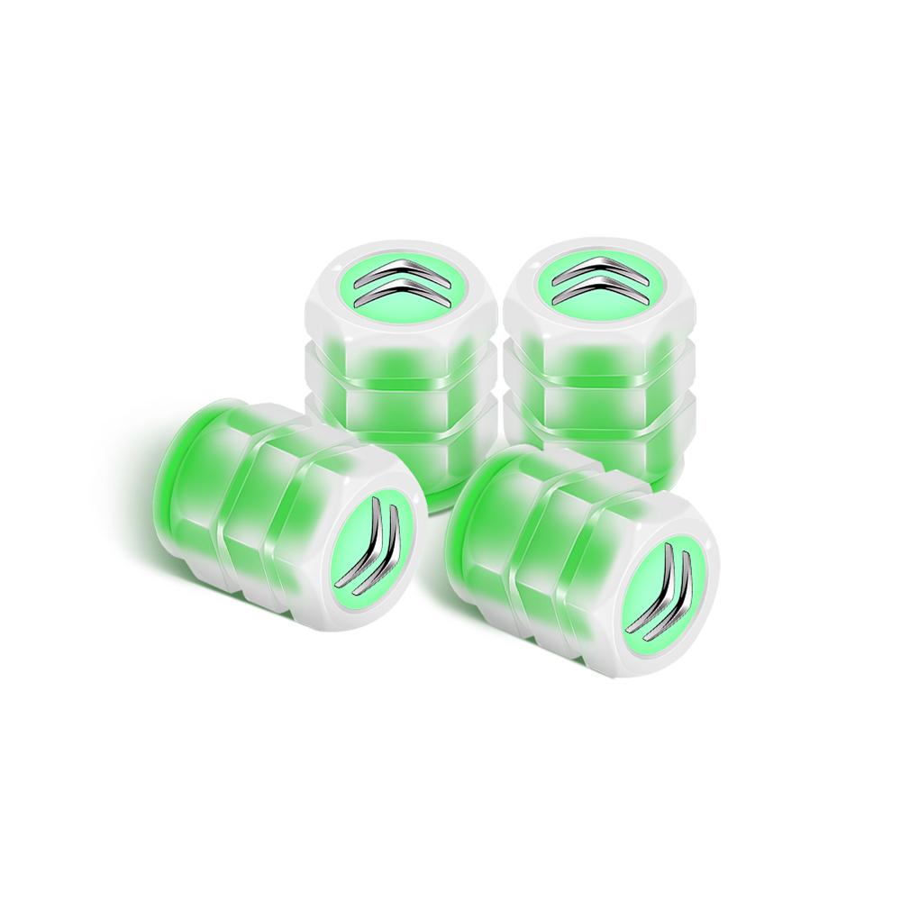4pcs Metal Alloy Car Tire Caps For Cars Motorcycles Bicycle Cover Dustproof Accessories For Citroen C3 C4 C1 C2 Picasso Celysee aib256