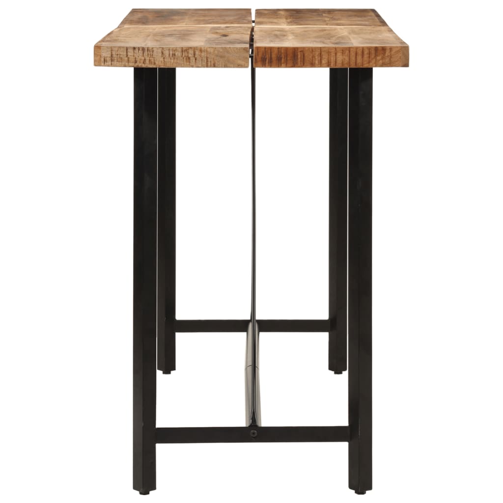 Tabletop 100x40x(2 6) cm Solid Wood Treated Live Edge