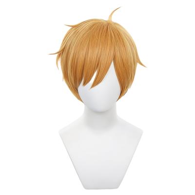 Sizuuenn Haikyu!! Парик Мия Ацуму, Термостойкий, Косплей-парик с сеткой, Идеально подходит для мероприятий, школьных фестивалей, культурных фестивалей и фотосессий