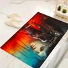 1Pc Witcher Wild Hunt Rug, Office Carpet Indoor Outdoor Doormat, Non-Slip Soft, Living Room, Christmas Halloween Gift. M928186