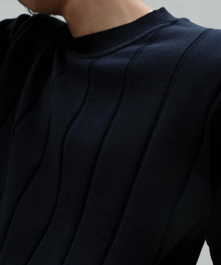 MINAV Botte Ribbed Knit [Navy]
