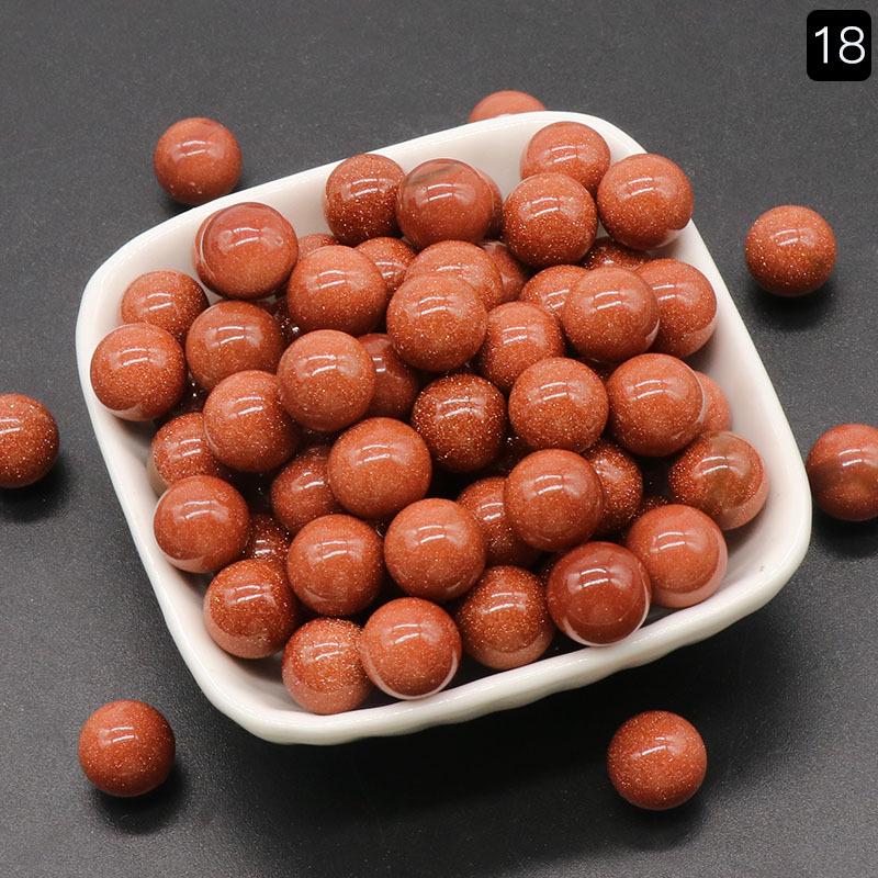 1189-12ММ Натуральная круглая хрустальная бусина, без отверстия, мини-маленький шарик для DIY ювелирных изделий и поделок