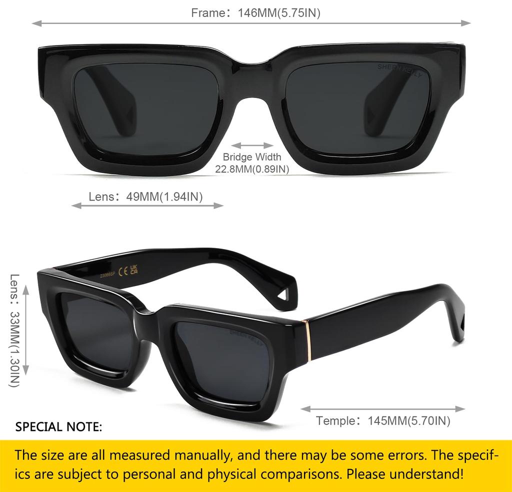 Ретро Массивные Квадратные Солнцезащитные Очки для Мужчин и Модные Толстые Тонкие Прямоугольные Дизайнерские Очки 90-х [SHEEN KELLY] Женщины, Оттенки,