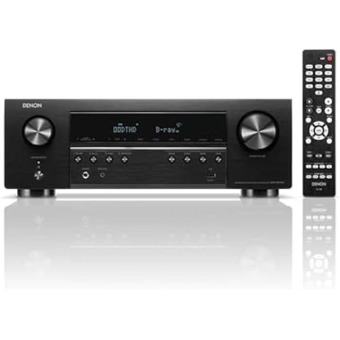 Récepteur AV DENON Avr-s670h Noir 5.2ch 140w 8k