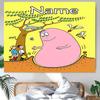 Personalized Barbapapa Background Tapestry,Custom Name Birthday Party,Multifunctional Wall Decoration for Home Decor,Various Occasions