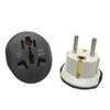 1 Pcs 16A Portable German Standard Universal EU(Europe) Converter Adapter 250V AC Travel Charger Wall Power Plug Socket Adapter